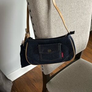 Denim shoulder bag NWT
